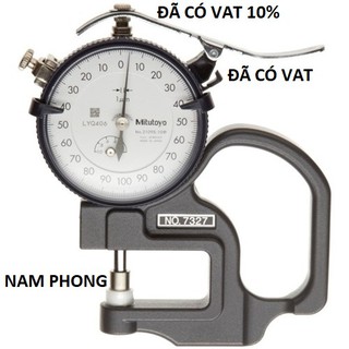 Đồng hồ đo độ dày vật liệu kiểu cơ Mitutoyo 7327  (0-1mm/ 0.001mm) ĐÃ CÓ VAT 10%