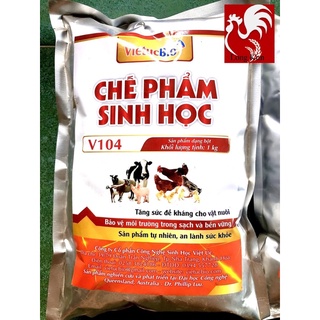 Chế phẩm sinh học Vietuc bio 1kg Phân giải nhanh phân gia súc gia cầm, khử mùi hôi, hấp thụ khí độc