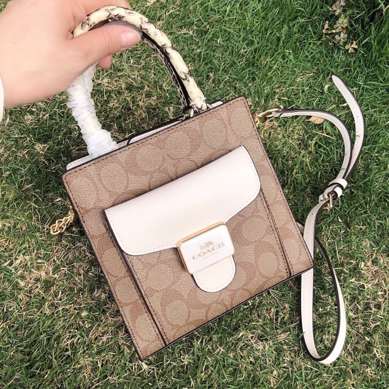 Túi xách nữ Coach Mini 7599 Dư xịn cực xinh xách tay đeo chéo- HÀNG CANH SALE