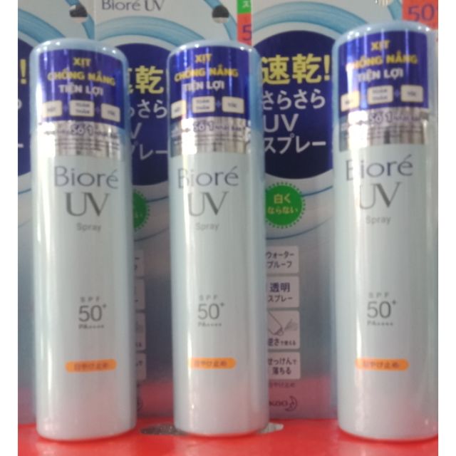 XỊT CHỐNG NẮNG MẶT TOÀN THÂN VÀ TÓC