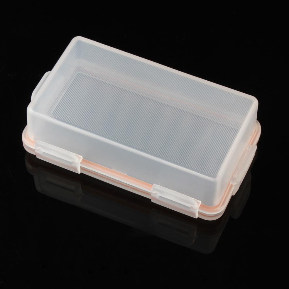 Portable Hard Plastic Case Holder Storage Box for 2x 18650