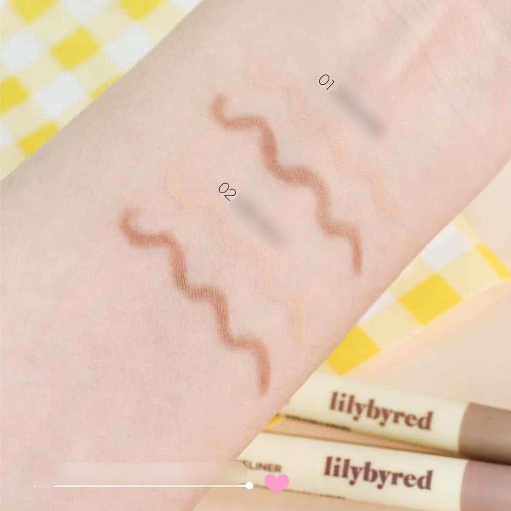 Bút Kẻ Bọng Mắt 2 đầu Lilybyred Smiley Aegyosal Eyeliner Dạng Sáp