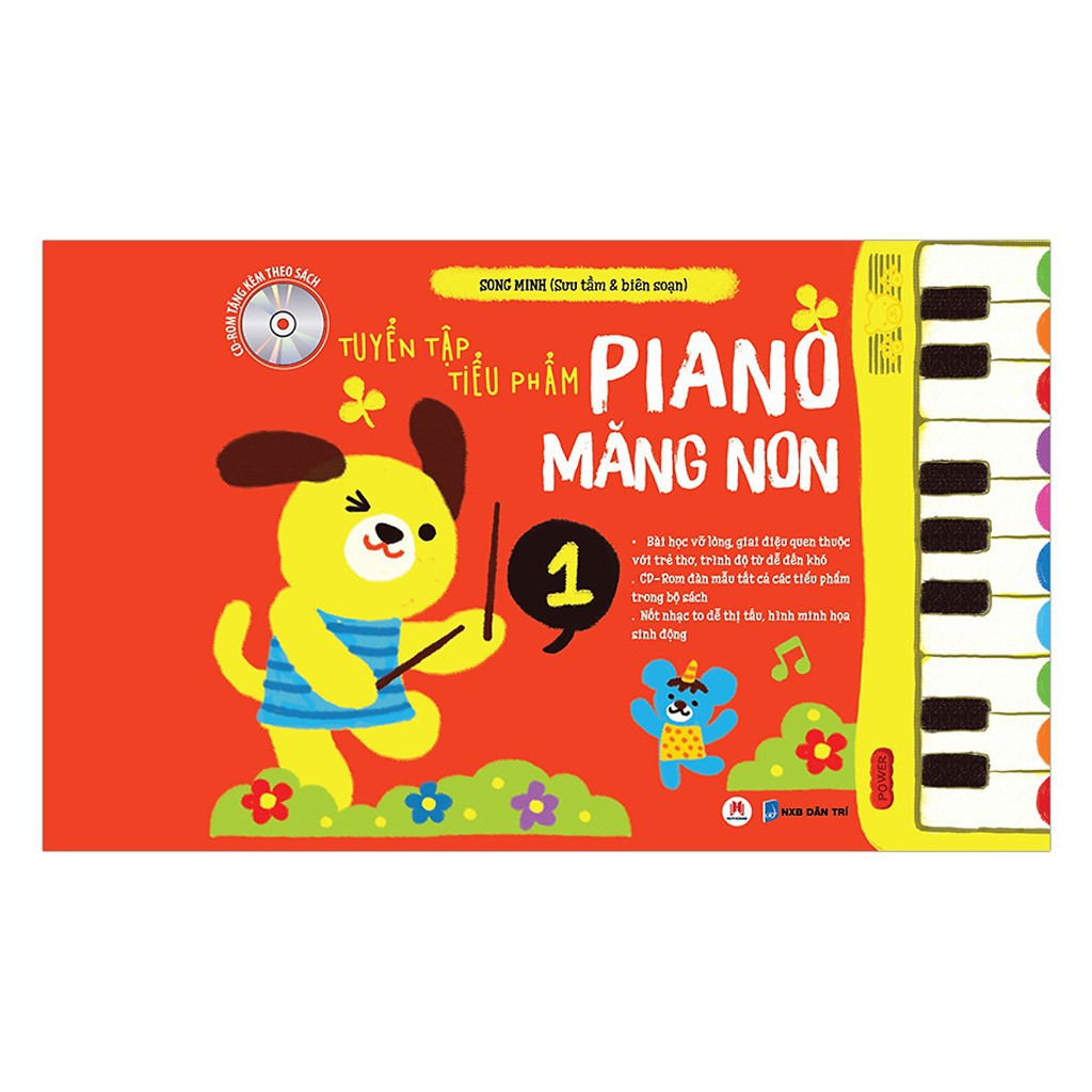 [Mã BMBAU50 giảm 7% tối đa 50K đơn 99K] Sách - Tuyển Tập Tiểu Phẩm Piano Măng Non Phần 1 (link nghe audio)