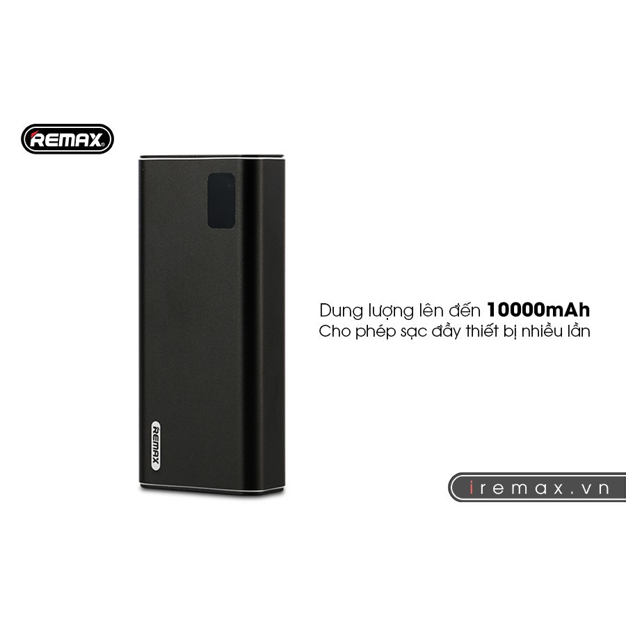 Pin sạc dự phòng Remax RPP-155 10000mAh Hồng Anh Case