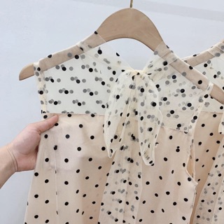Bán sỉ váy đuôi cá chấm bi cho nữ