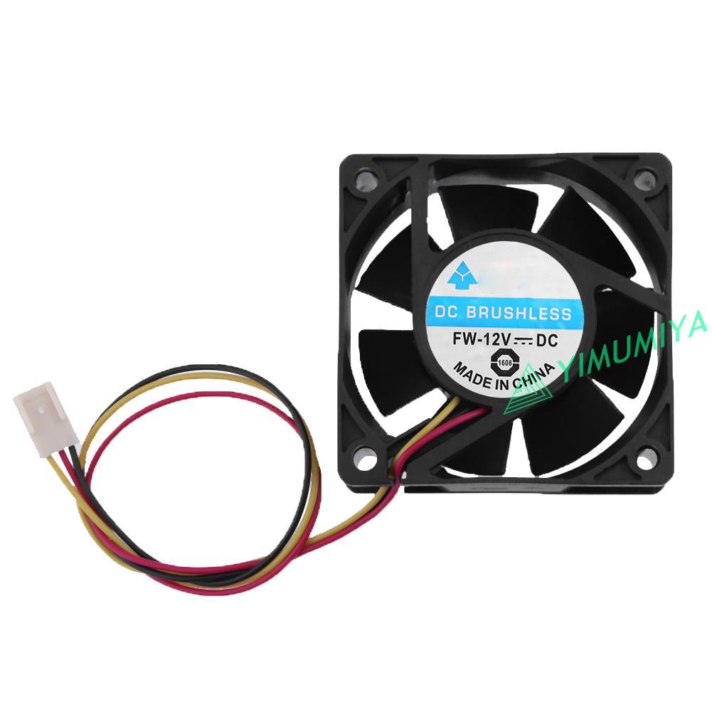 Quạt Tản Nhiệt Cpu 3 Pin 12v 60x60x25mm