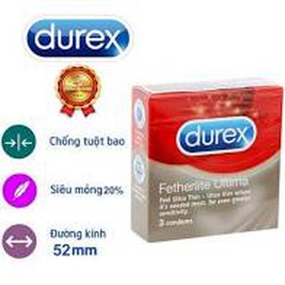 Bao cao su Durex Fetherlite Ultima