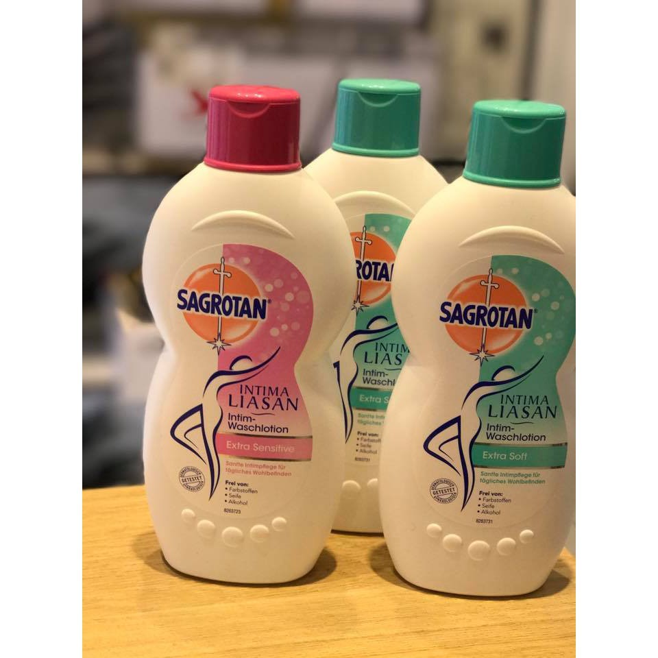 Dung dịch vệ sinh phụ nữ  cao cấp Sagrotan Intima Liasan - Chai 500ml