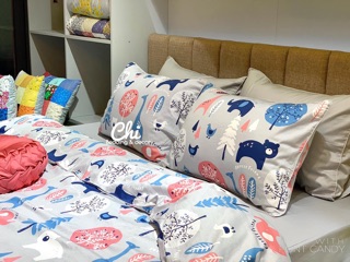 Bộ ga gối 100% cotton lụa hàn quốc ( chưa mền)