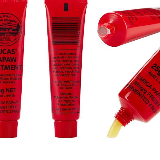 (Hàng Mới Về) Kem Dưỡng Ẩm Môi Lucas Papaw 25g | BigBuy360 - bigbuy360.vn