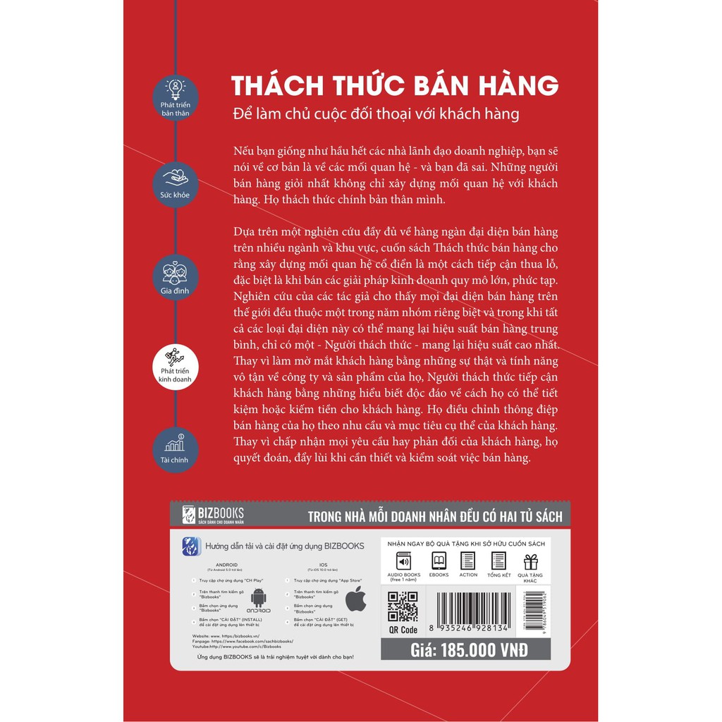 Sách - Thách Thức Bán Hàng – Để Làm Chủ Cuộc Đối Thoại Với Khách Hàng
