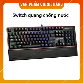 [SẴN HÀNG] Bàn phím cơ Gaming E-DRA EK300 - Chống nước - Có kê tay - Led 7 màu - BH 24 tháng [LỖI 1 ĐỔI 1]