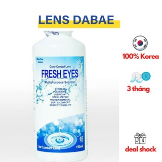 Nước ngâm Lens 150ml và nhỏ mắt sona 12ml