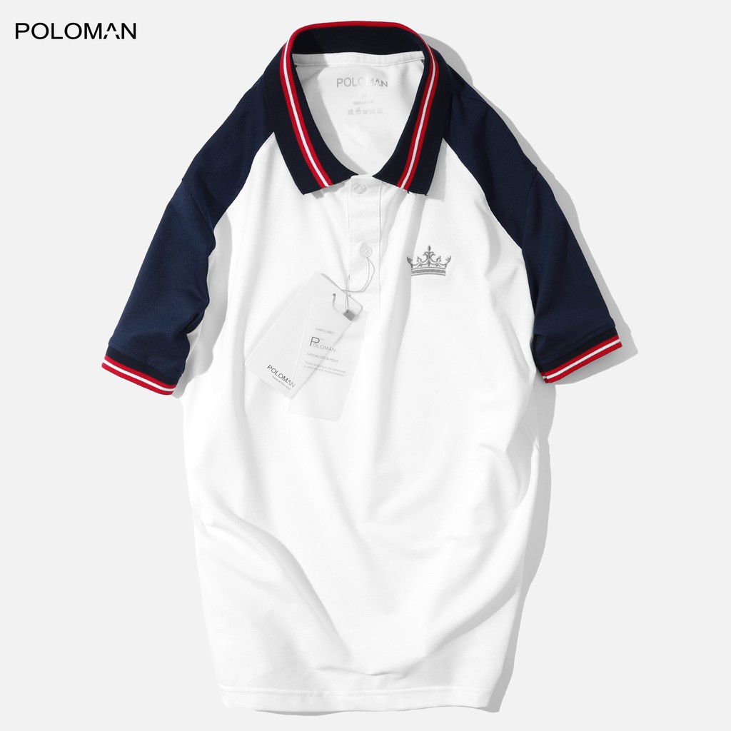 Áo thun Polo nam cổ bẻ WORC vải cá sấu Cotton xuất xịn, chuẩn form,sang trọng-lịch lãm P65 - POLOMAN | BigBuy360 - bigbuy360.vn