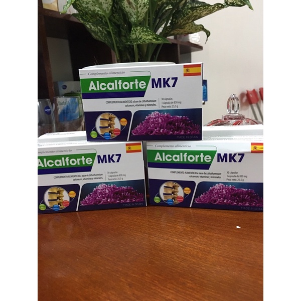 Alcalforte MK7 – Bổ sung canxi, ngăn ngừa loãng xương