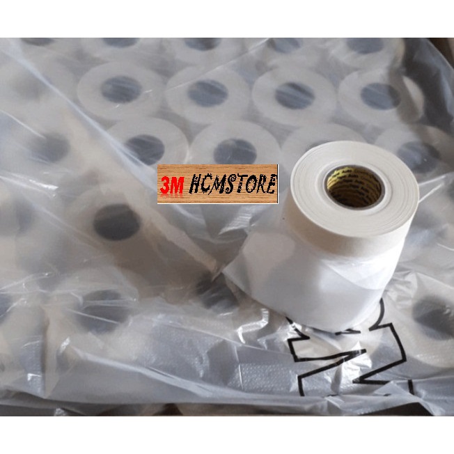 COMBO 50 cuộn (1 thùng) 3M 2288 khổ 450mm dài 20met MÀN BĂNG KEO CHE SƠN PLASTIC bám dính, che phủ tốt khi sơn quét