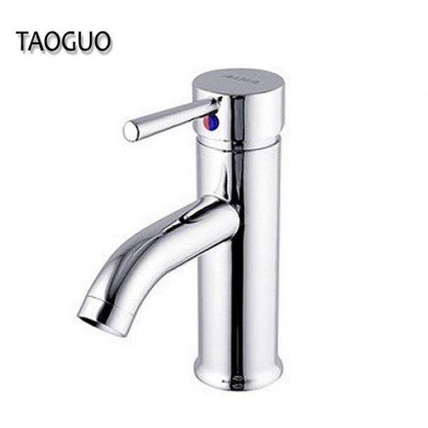 Vòi Lavabo nóng lạnh TAOGUO kiểu tròn (Bán chạy) (Kèm đôi dây cấp nước)