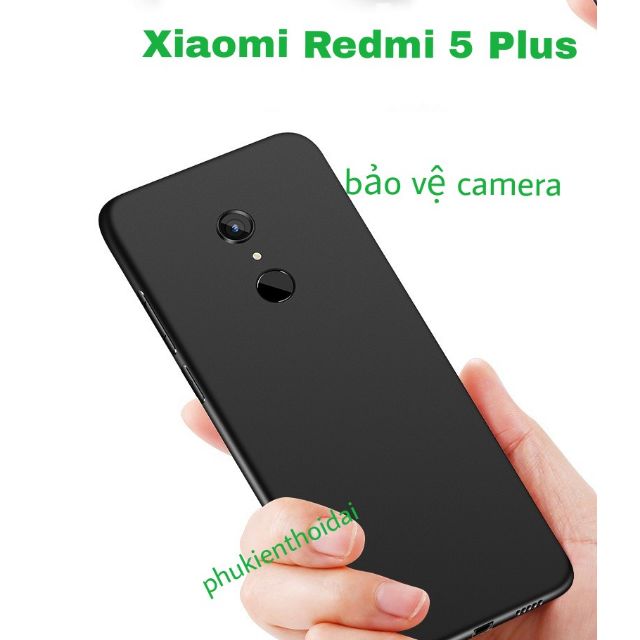 Redmi 5 Plus - Ốp Xiaomi Redmi 5 Plus dẻo mỏng bảo vệ camera