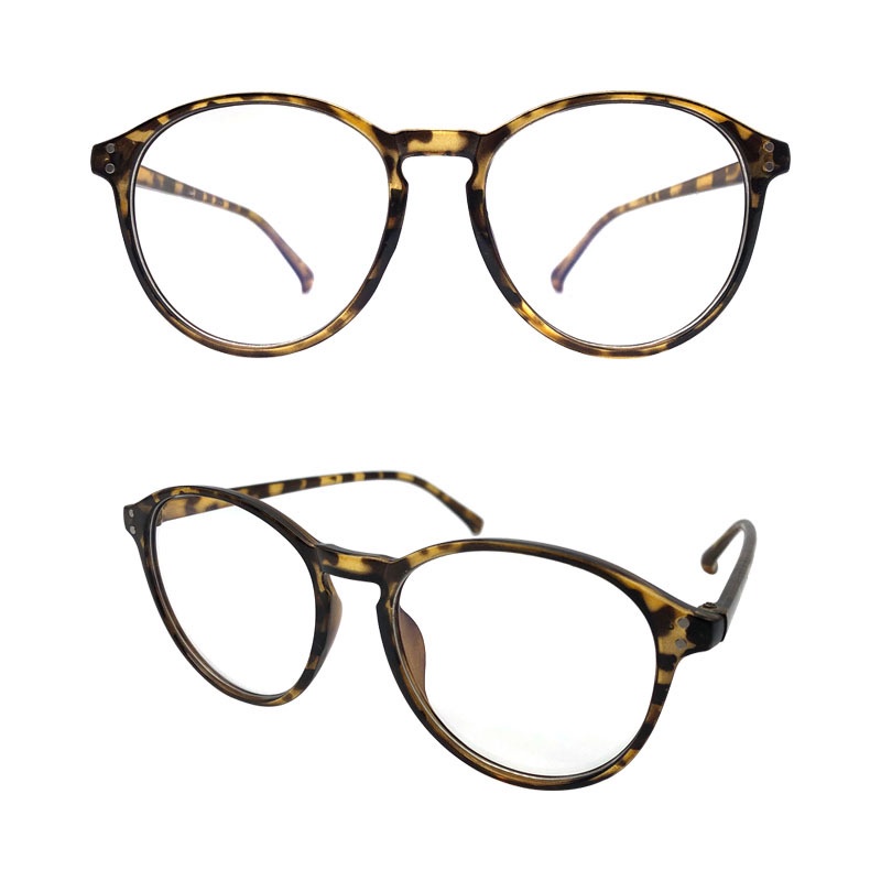 Mắt kính gọng tròn hỗ trợ giảm ánh sáng xanh sành điệu cho nam nữ