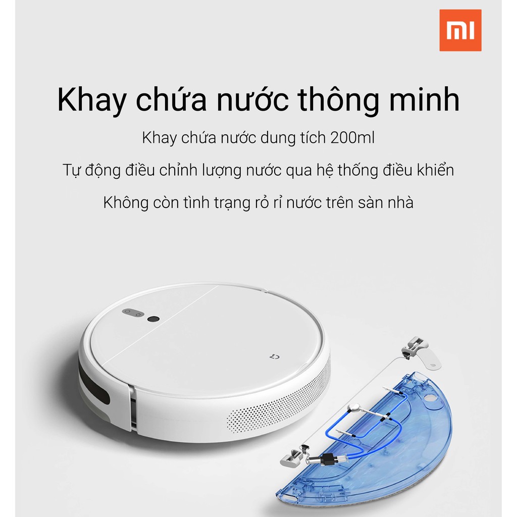 (Hãng Phân Phối) Robot Hút Bụi Xiaomi Mi Vacuum cảm biến LSD