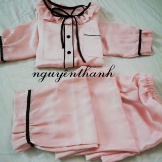 Bộ Pijama lụa satin