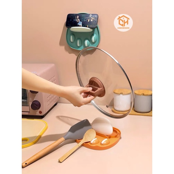 Giá Đỡ Nắp Nồi Đa Năng Tiện Dụng Cho Nhà Bếp