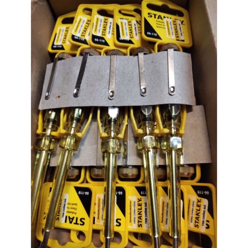 Bút Thử Điện Cao Cấp Stanley 66-119 Đo Từ 100-500V