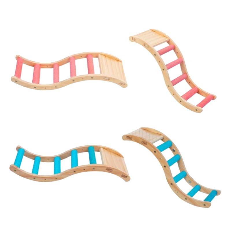 ✿ Thang Leo Dạng Đứng Dễ Lắp Đặt Cho Chim Vẹt Cỡ Nhỏ / Vừa / Nhỏ