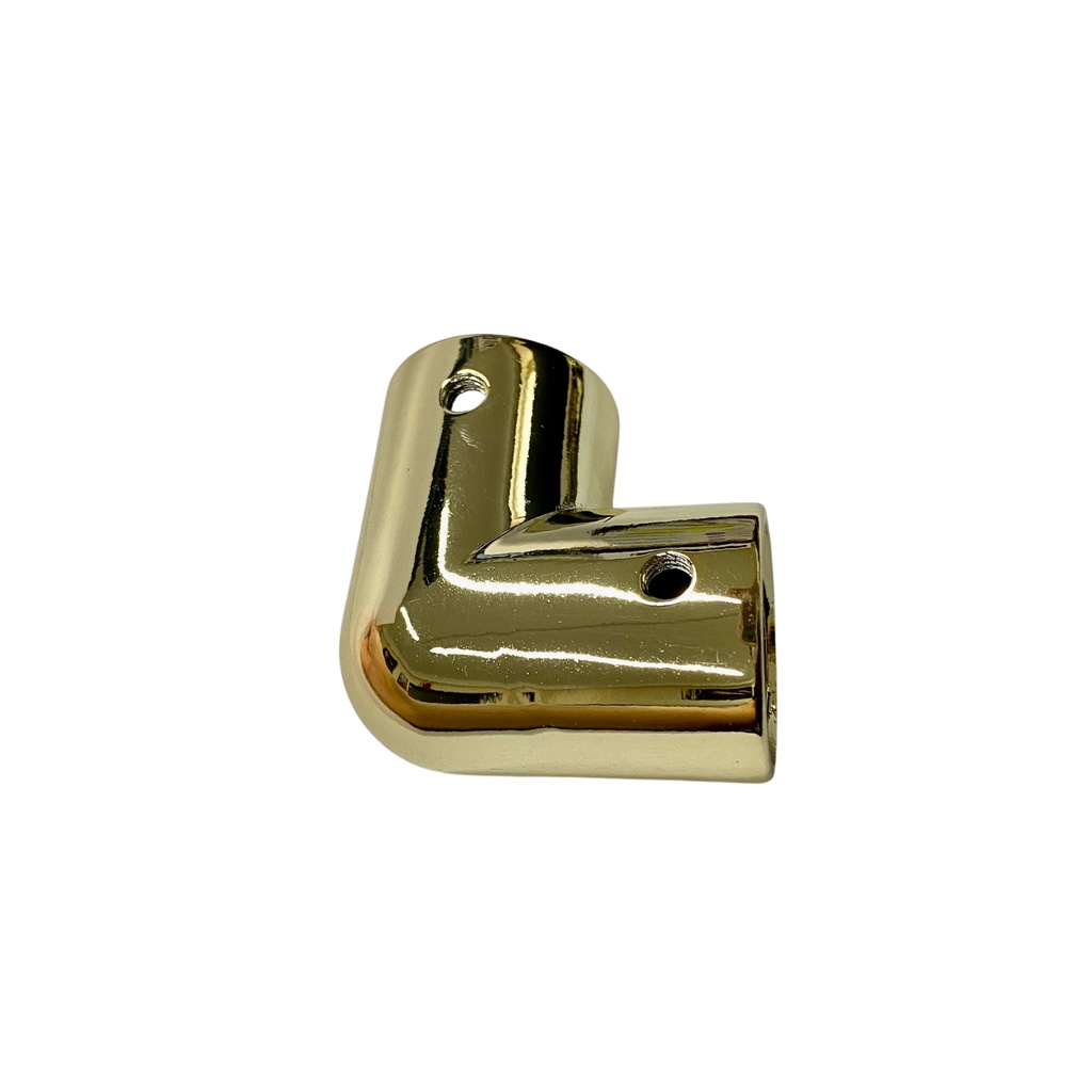 Combo 4 Cút nối góc chữ L; rắc co ống tròn; cút nối ống inox, ống sắt KN125 phi 25mm