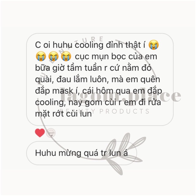 COOLING MASK - MẶT NẠ BẠC HÀ DẺO HANDMADE