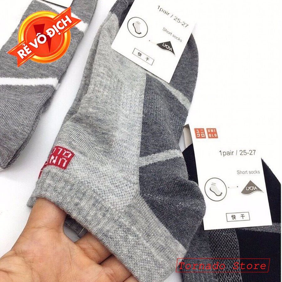 Tất nam cổ ngắn hàng đẹp xuất khẩu - Tornado Store