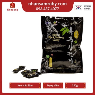 Kẹo hắc sâm hàn quốc 250g ( kẹo sâm đen ) Deadong