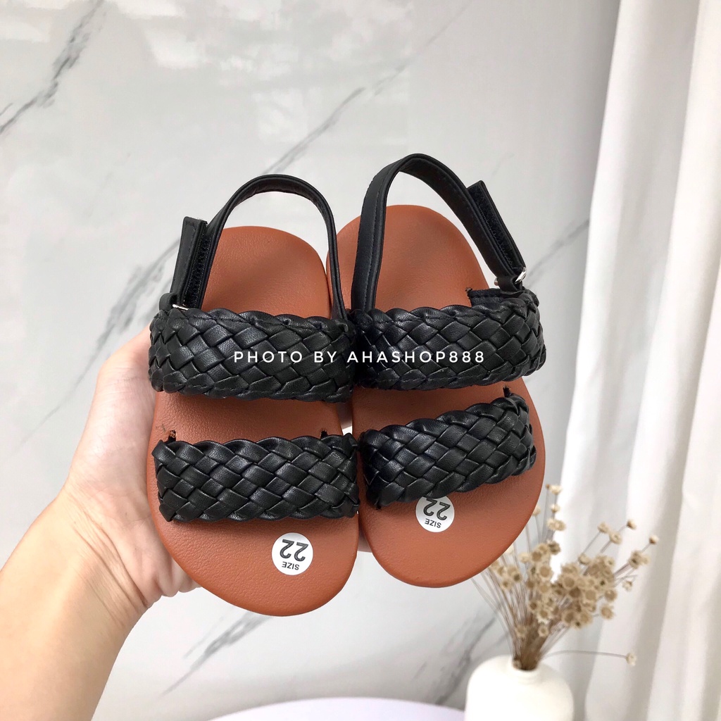 Sẵn Dép Sandal Dép Quai Hậu Hai Quai Ngang Tết Cực Xinh Cho Bé Gái 1-3 Tuổi K114