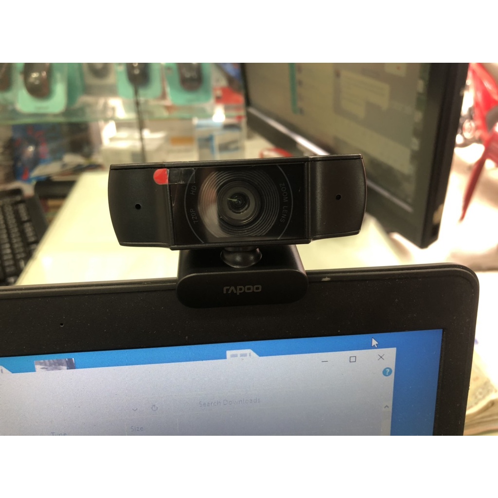 Webcam Rapoo C200 HD 720P - Hàng Chính Hãng