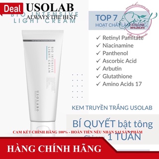 Kem truyền trắng da body Intensive Light Cream Usolab Korea 250ml