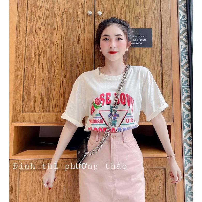 Set đồ nữ cá tính, set váy ngắn áo thun đi chơi sang chảnh mùa hè đẹp 8A00119 THVVN | BigBuy360 - bigbuy360.vn