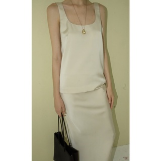 Áo lụa ba lỗ Aspirin Merin Tank Top