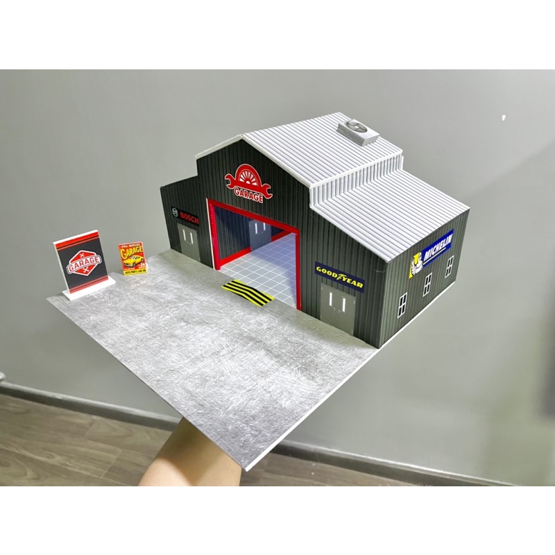 Mô hình garage 1/64