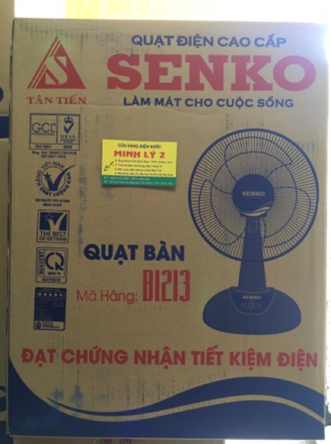 (Ship Hoả Tốc Sau 30 Phút)Quạt Bàn B1213 Senko