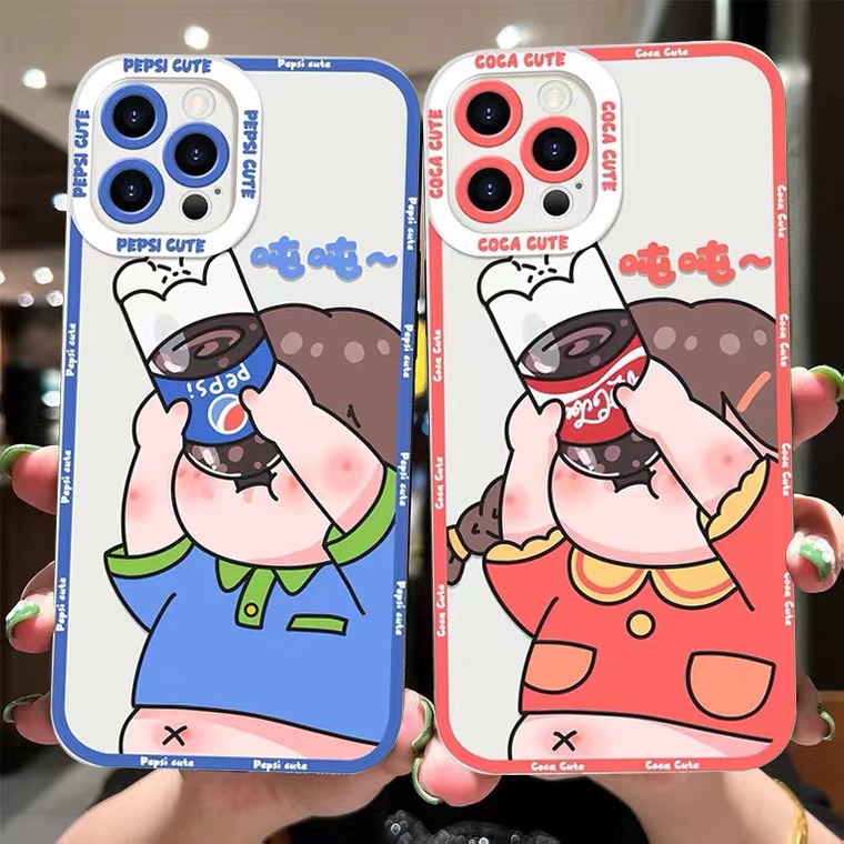 Ốp Điện Thoại Silicon Mềm Trong Suốt In Hình Dễ Thương Cho iPhone 13 12 11 Pro Max SE 2020 X XR XS Max 8 7 ip 6S 6 Plus