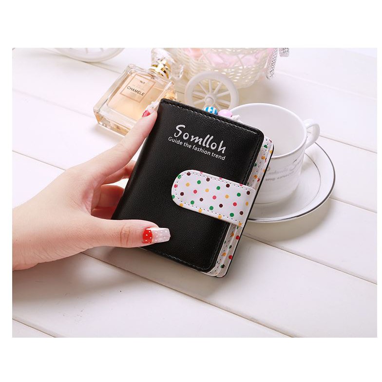Ví nữ ngắn cầm tay thời trang Somlloh cực xinh | BigBuy360 - bigbuy360.vn