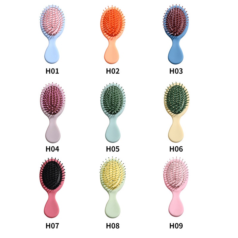 [Hàng mới về] Lược chải tóc mềm mại tiện lợi nhỏ gọn để bỏ túi