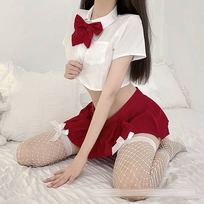 Bộ Đồng Phục Hóa Trang Nữ Sinh Nhật Bản Quyến Rũ Cho Nữ