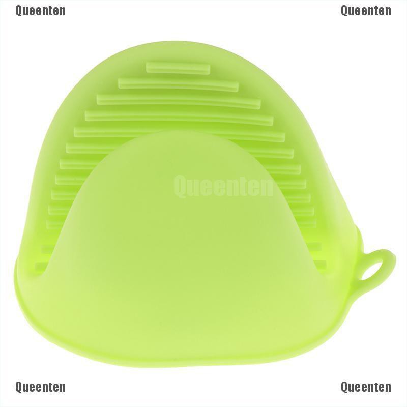 ★Queen 1PC Anti-scald Silicone Insulated Heat Pot Glove Microwave Oven  Hot Plate Clip