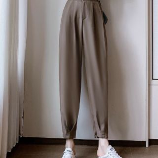 Quần baggy cạp cao 2 khóa K002