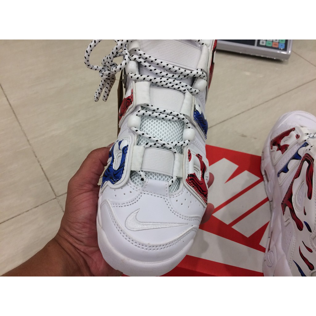 GIÀY THỂ THAO NIKE AIR MORE UPTEMPO MẦU TRẮNG SỮA