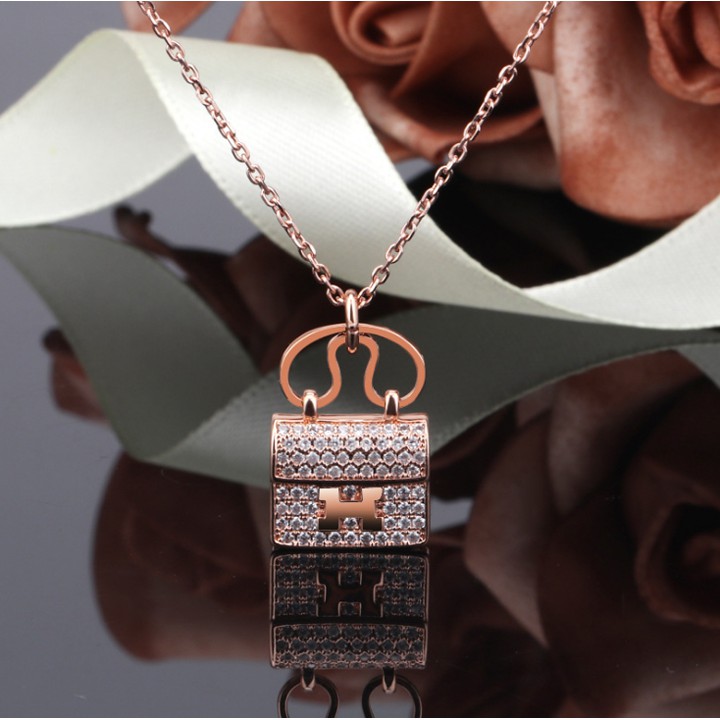 Dây chuyền nữ titan hình túi xách sang trọng, đẳng cấp, bền màu, hợp thời trang