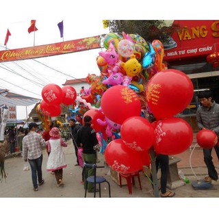 Bóng đại chúc mừng năm mới - happy new year 2018