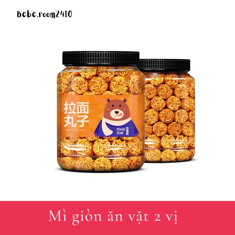 Mì giòn snack ăn vặt nội địa