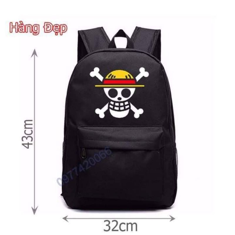 Balo One Piece  FREESHIP  Giảm Ngay 10K Khi Nhâp [ BALO ANIME ] - Balo Đảo Hải Tặc Giá Rẻ